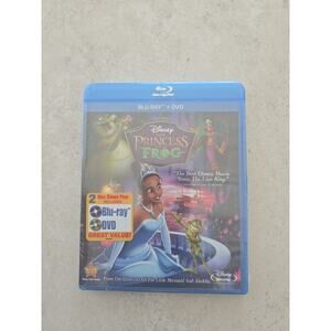 New The Princess and the Frog (Blu-ray, 2009)